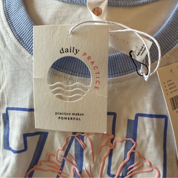 NWT Daily Ritual Sleeveless Varsity Midi Tank Dress size S - Picture 11 of 12